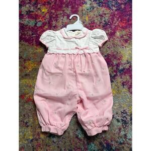 Vintage girls b.t.kids Jumpsuit Sz-3-6 months brand new